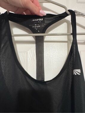 Black Racerback Tank Top